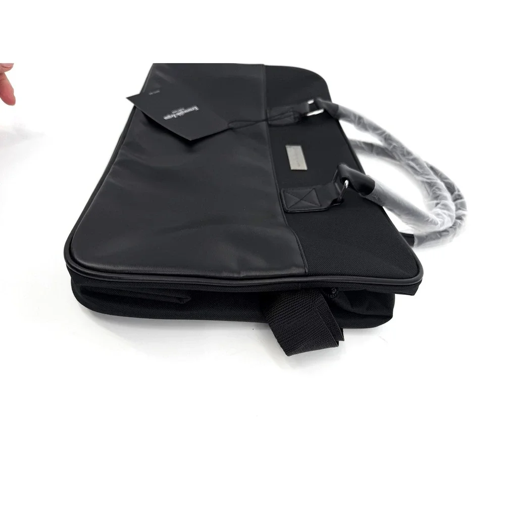 NWT Ermenegildo Zegna Parfums Black Duffel Bag Travel Weekend Carryall Tavel